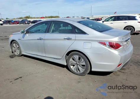 2013 Hyundai Sonata Hybrid Limited из США, поврежденный, VIN KMHEC4A47DA072461